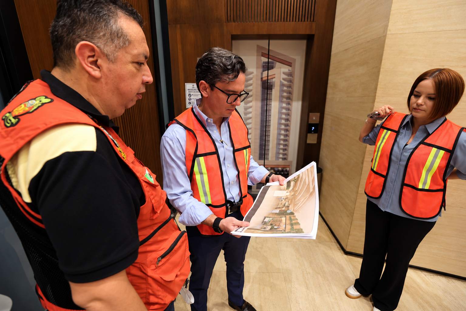 Supervisan avances de la construcción del Hotel Fiesta Americana Zona Dorada en Mazatlán